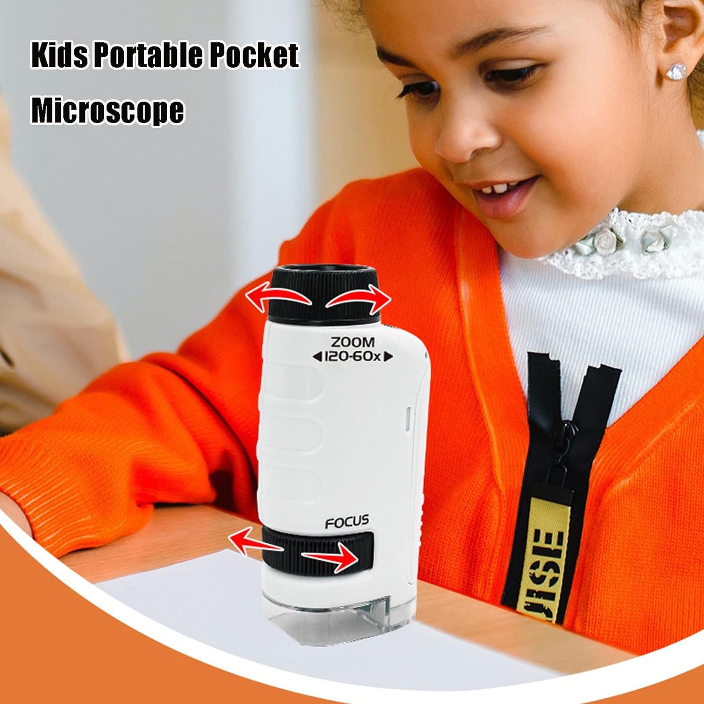 Kid's Portable Pocket Microscope