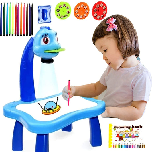 Projector Painting Table for Kids