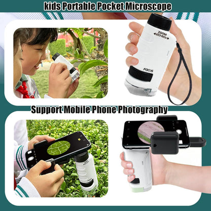 Kid's Portable Pocket Microscope