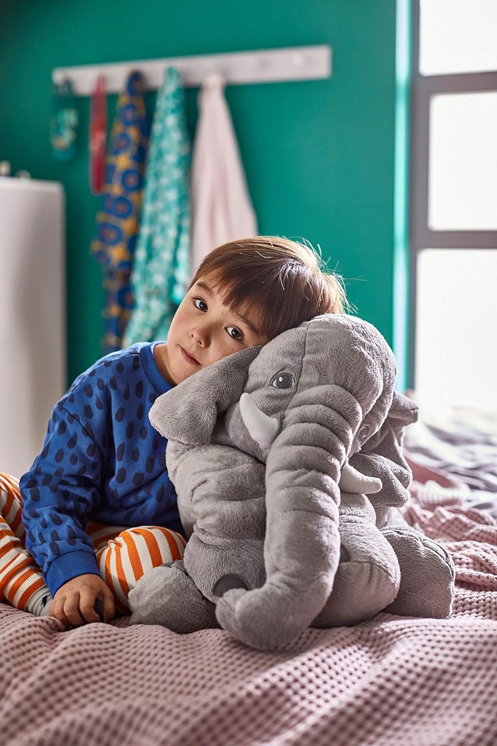 Elephant Cuddle Pillow