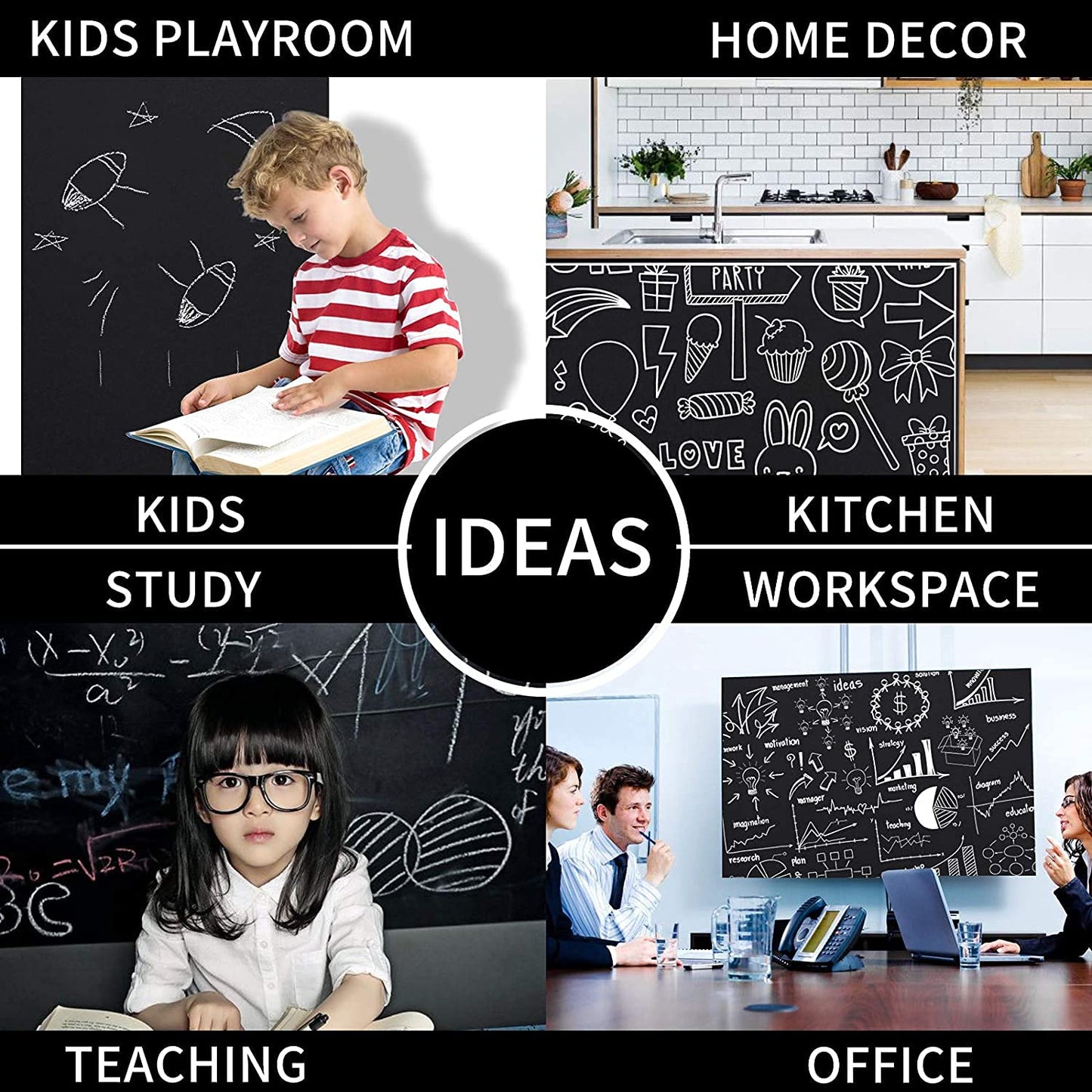 Chalkboard Wall Stickers Blackboard